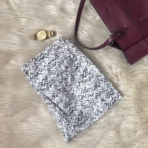 Kenar White Patterned Pants |